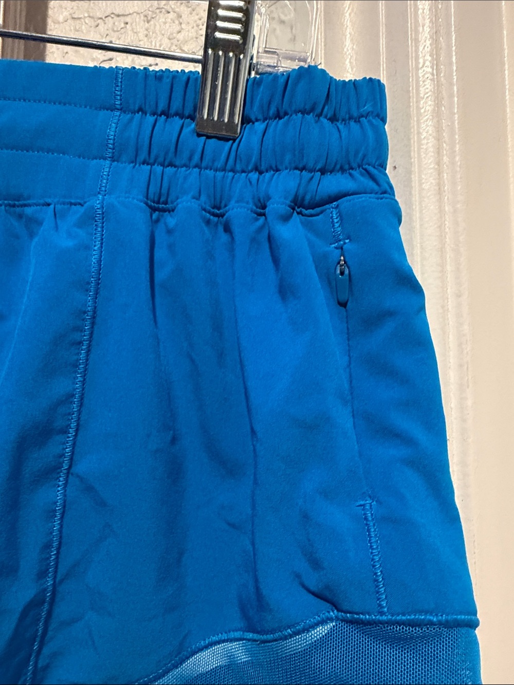 lululemon athletica Bright Blue Women's Athletic Shorts - Picture 2 of 5
